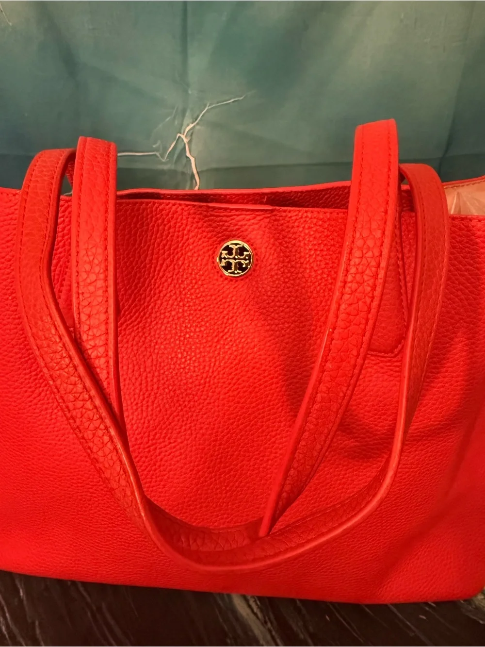 Tory Burch classic pebbled